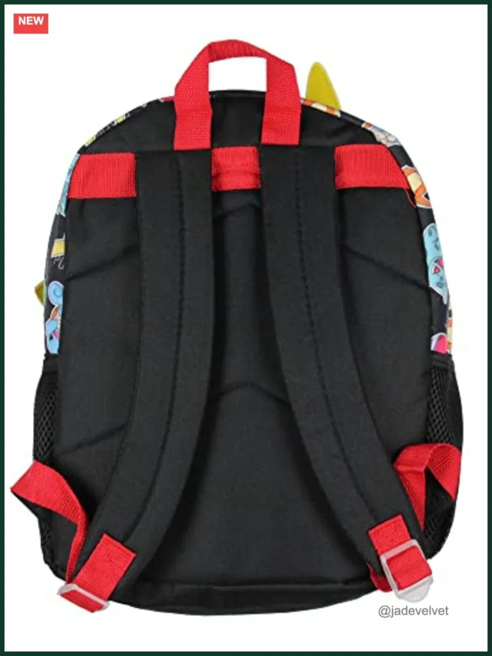 Pokemon 3D Pikachu Kids Backpack with Water Bottle Pockets Laptop School Bag -